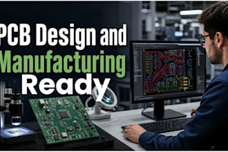design a manufacturing ready pcb for your project