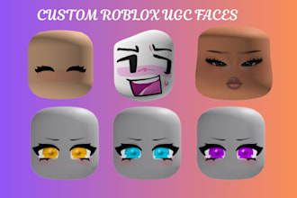 create custom roblox ugc face designs for your avatar or game