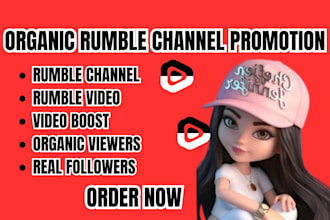 do rumble video rumble channel promoton rumble followers