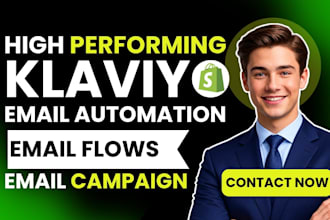 setup klaviyo email flows klaviyo email template ecommerce shopify klaviyo flows