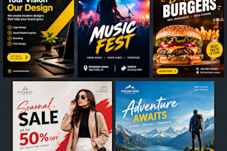 design eye catching posters flyers and promotional graphics