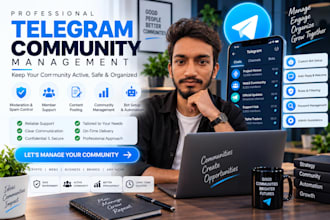 manage your crypto telegram community professionally as a admin or moderator
