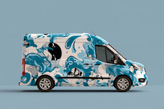 create professional car wrap , vehicle wrap