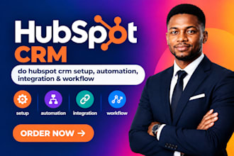 do hubspot CRM setup, automation, integration workflow