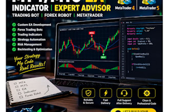 create profitable scalping trading bot, scalper bot for mt4,mt5 bot