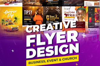 make  flyer design, thumbnail