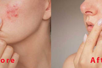 remove background and use image retouching