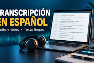 accurately transcribe spanish audio and video
