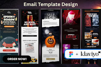 design klaviyo newsletter template shopify flows figma to klaviyo email design