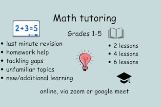 provide math online tutoring