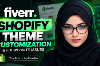 customize your shopify theme and fix website issues