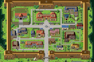 create custom game ready pixel art tileset and tilemap for godot and unity