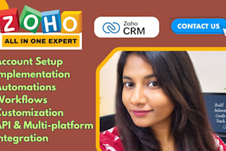 implement and manage a CRM for you to manage your business