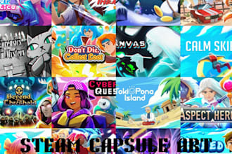 do steam page key art steam capsule art steam capsule artist steam capsule asset
