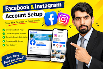 set up facebook instagram and meta business portfolio