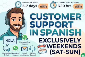 provide professional customer service in spanish