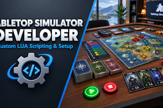 build and script your card game in tabletop simulator