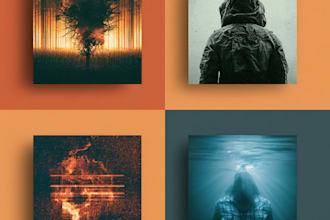 design custom album cover art for your music