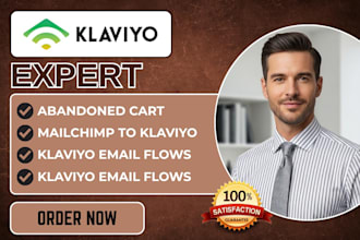 migrate mailchimp welcome series abandoned cart to klaviyo email flows