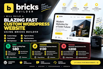 build a high performance website using bricks builder