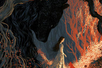 create fairy tale illustrations for book stories