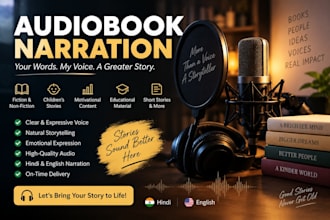 do audio book narration