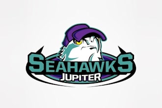 design wonderful mascot sports jupiter logo