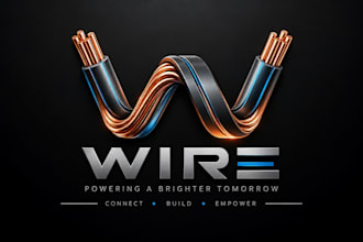 design a professional  cable, electrical, or technology wire logo