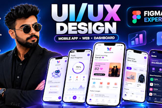 do figma design, figma website uiux design, mobile app UI design