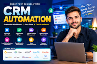 do crm automation orocrm vtiger scoro apptivo creatio espo odoo engagebay