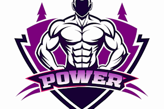 design a professional logo for your fitness brand