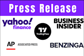 publish guest post, crypto press release, backlinks on yahoo finance in an hours