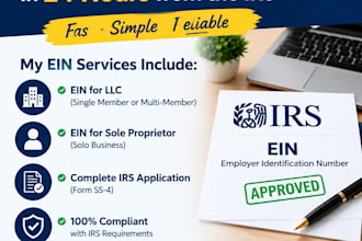 get your ein tax id for llc or solo in 24h from the irs fast