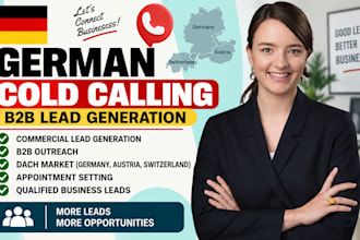 german cold calling commercial lead generation b2b lead generation dach market