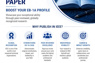 write and publish your ieee conference paper to boost eb1a visa profile