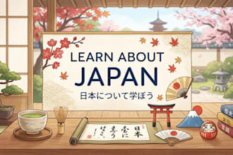 teach japanese culture and more