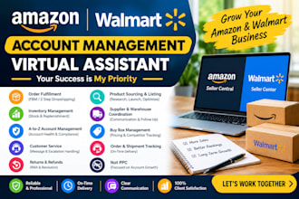 manage your amazon fbm 2 step dropshipping store as an account manager