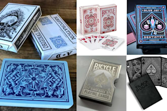 design custom playing cards poker decks and professional card game artwork