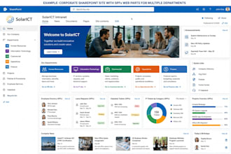 build your custom sharepoint site