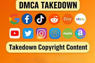 prepare and submit a professional dmca takedown notice