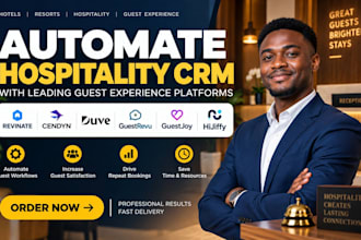 automate hospitality CRM with revinate cendyn duve guestrevu guestjoy hijiffy