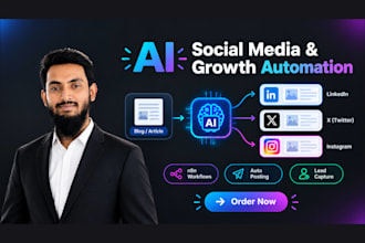 build n8n social media and ai content automation