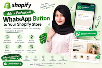 add a whatsapp button to your shopify store