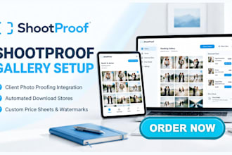 setup premium pixpa shootproof client galleries and digital download stores