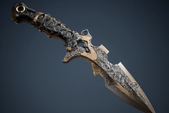 draw custom dnd weapons, magic items, and fantasy equipment