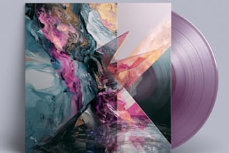 design custom album cover art for your music
