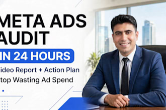do meta ads audit with action plan in 24h