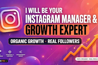 do organic instagram growth and promotion