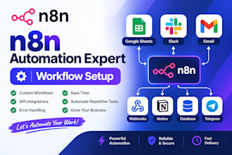 set up n8n workflow automation and connect your apps