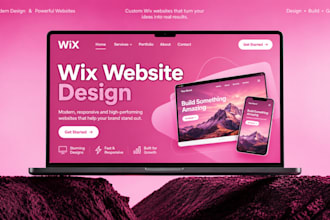 do luxury wix website edit wix site clone fix update wix website redesign